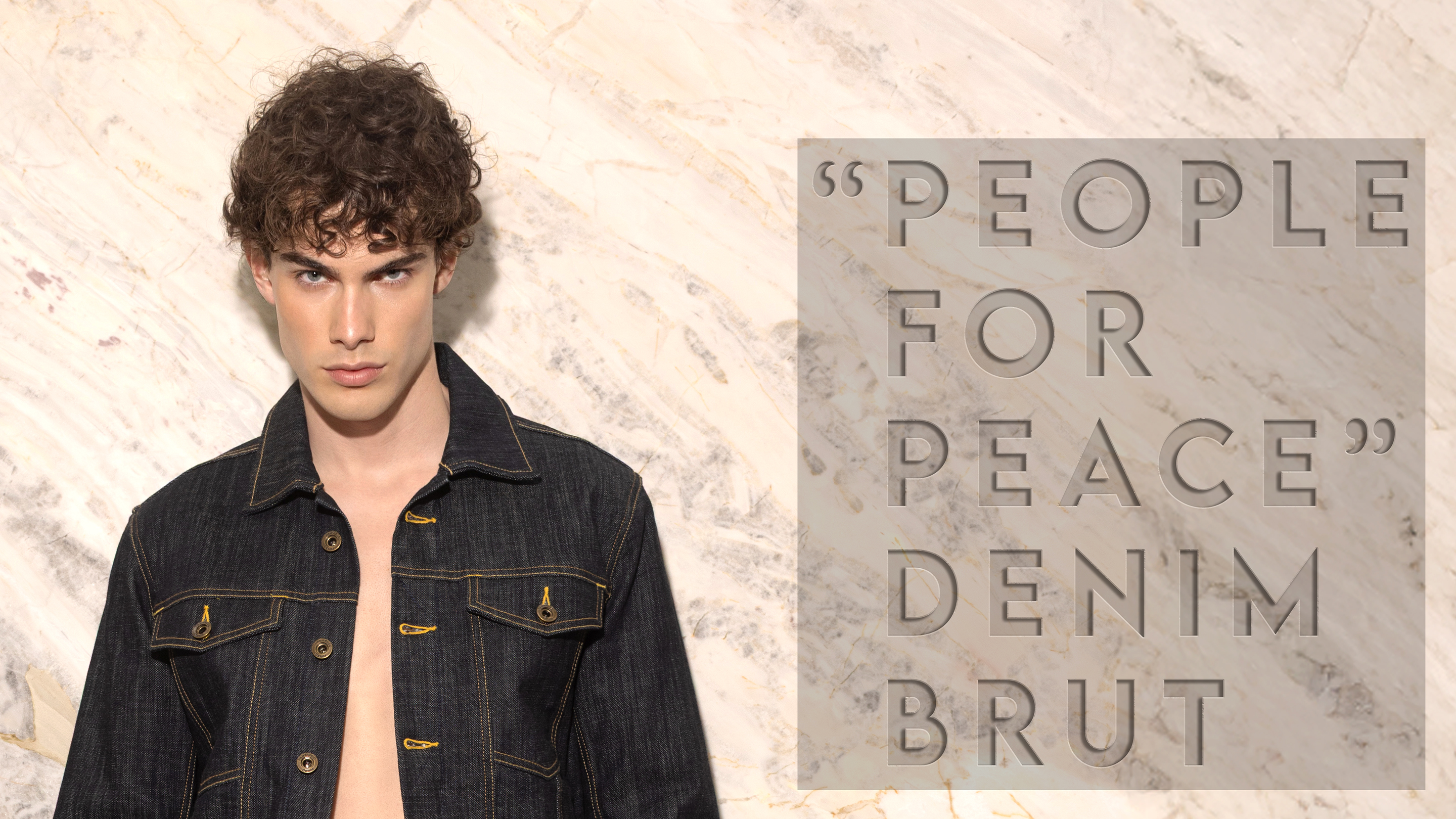 People for Peace Men's Raw Denim