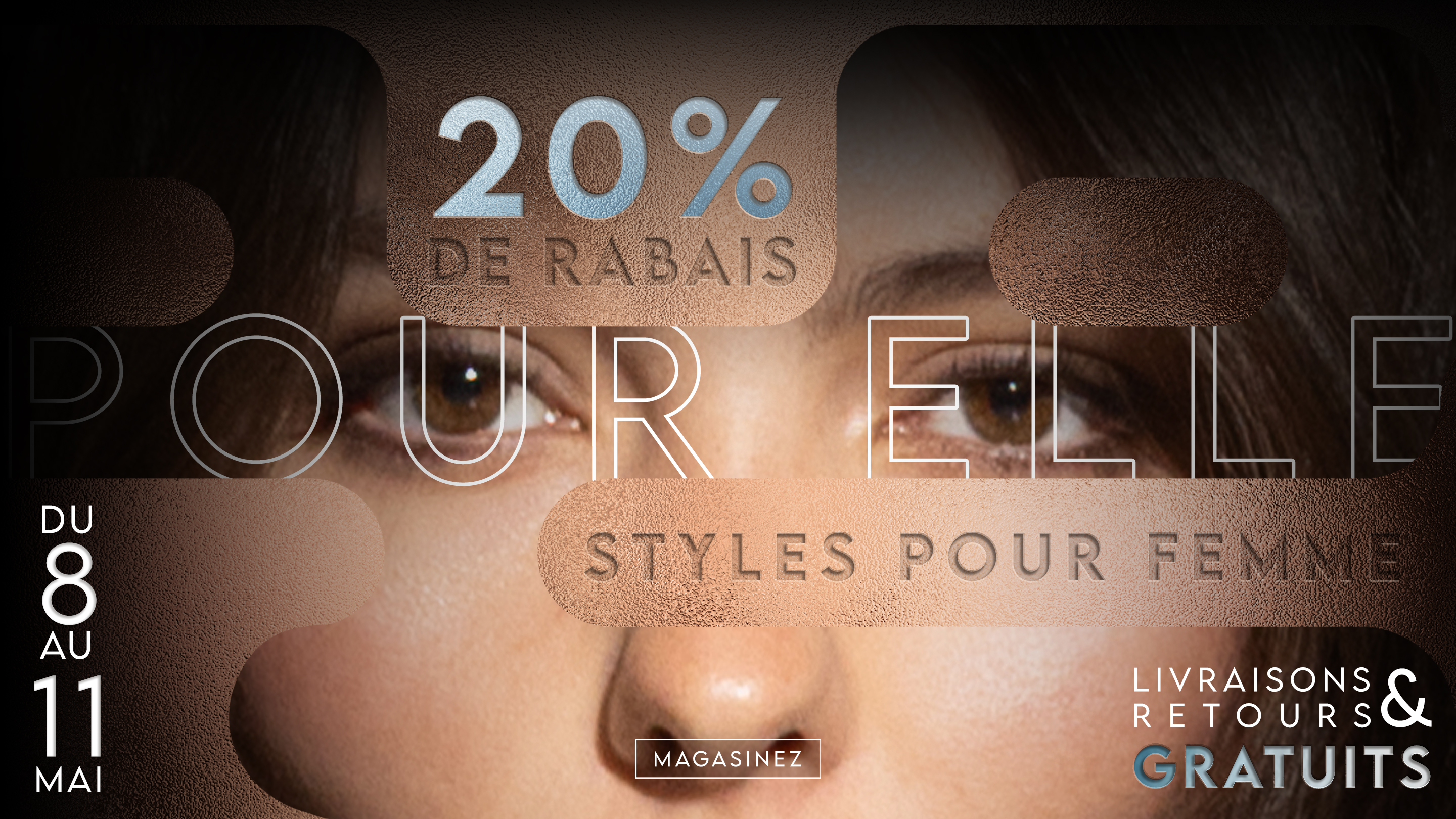 Solde fête des mères. Obtenez 20% de rabais sur les styles pour femmes du 8 au 11 mai. la livraison et les retours sont gratuits. Magasinez un cadeau pour la fête des mères aujourd'hui.