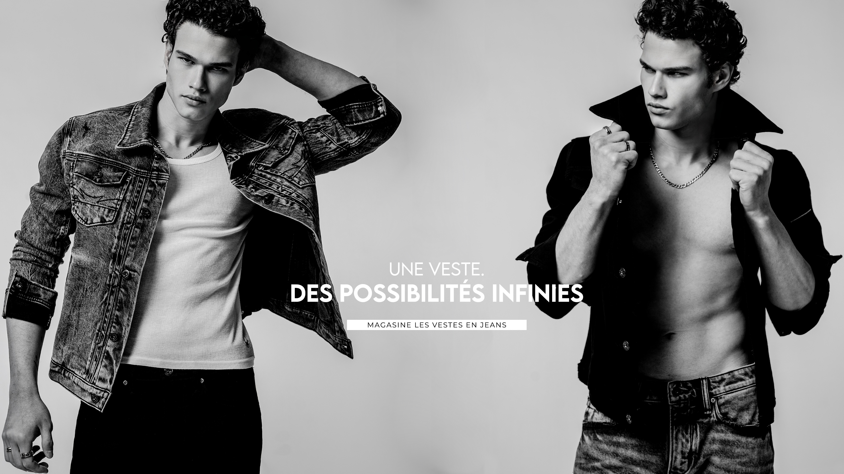 Vestes en denim pour homme - Parasuco