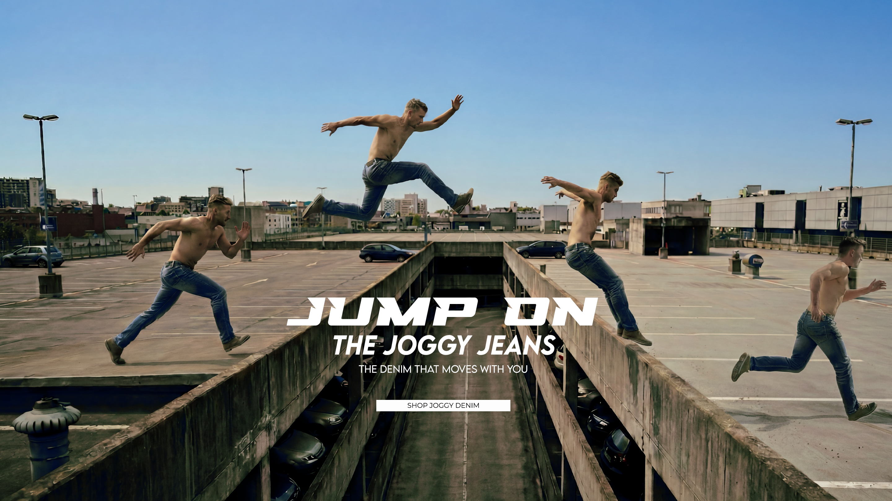 Men's joggy jeans
